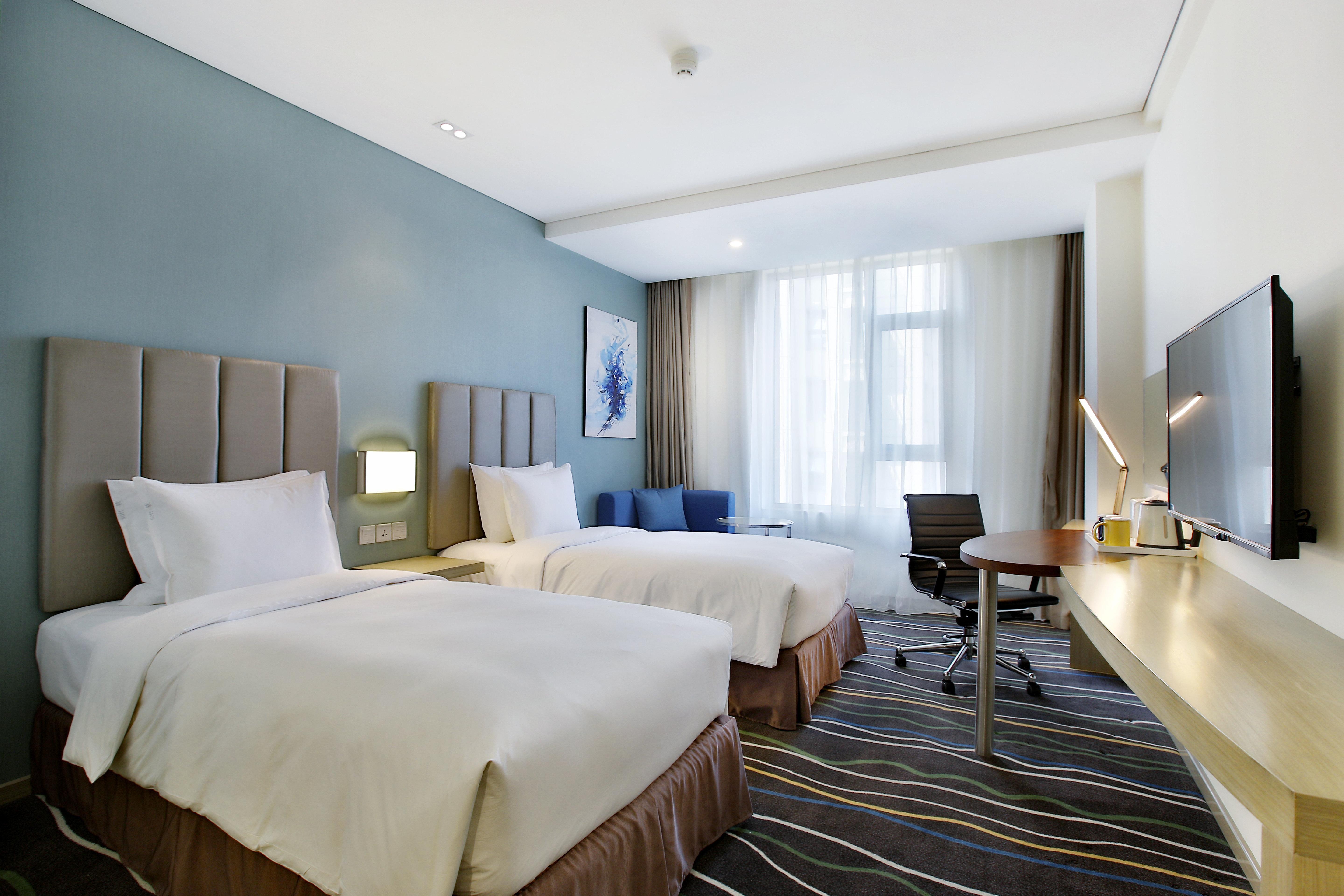 Holiday Inn Express Langfang Park View By Ihg Bagian luar foto